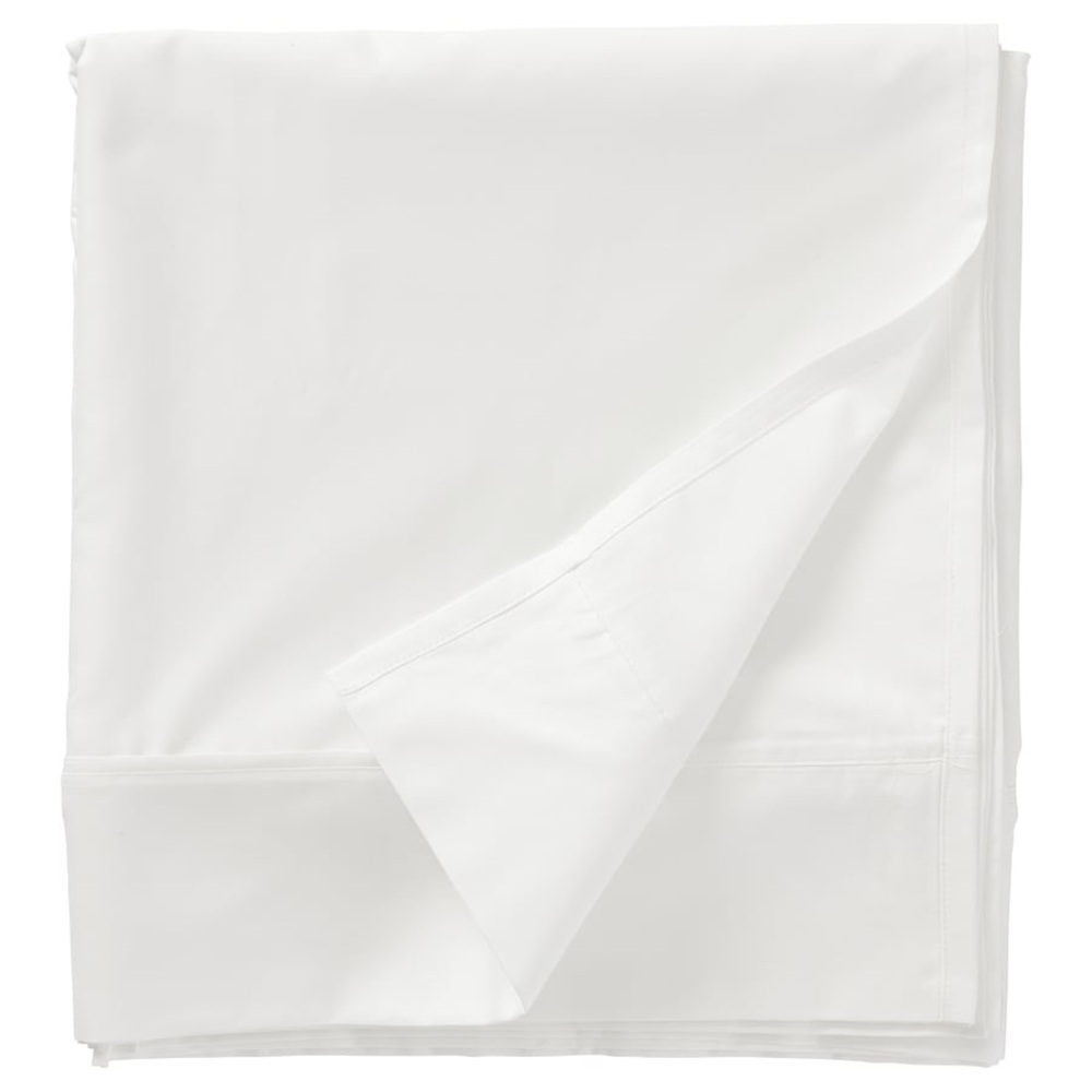 IKEA Twin Flat Sheet in Classic White